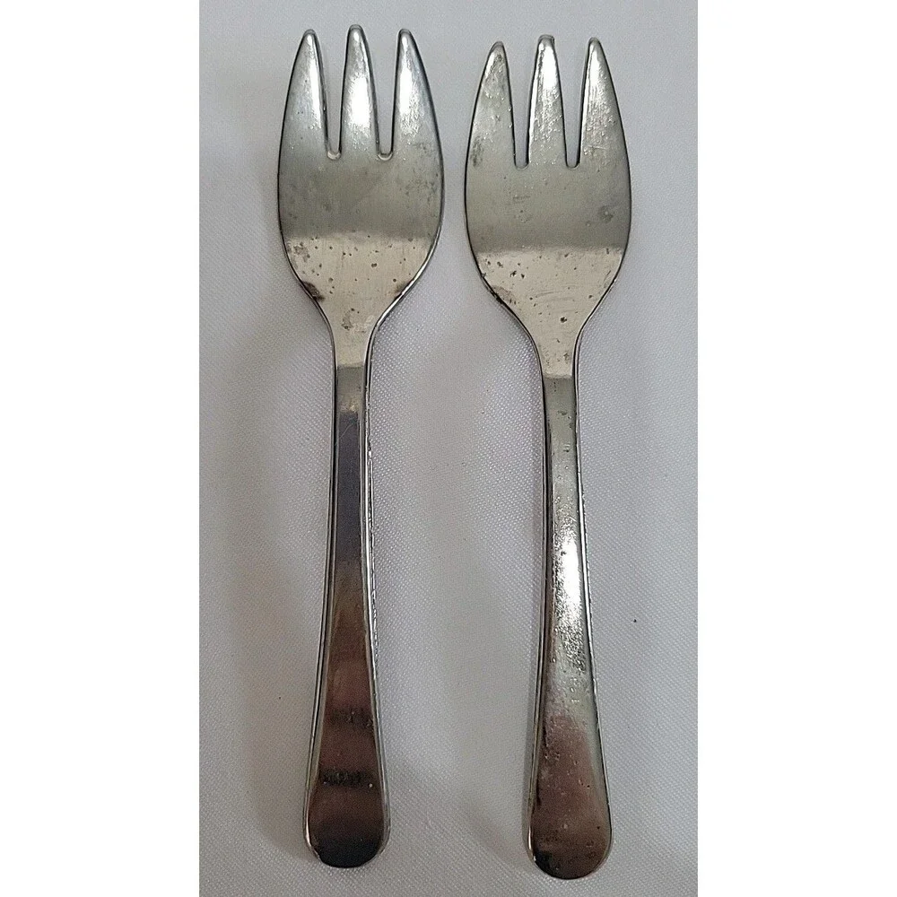 (5) Vintage Silverplate Serving Utensils Lot 4pc Charcuterie Set Rogers Leonard